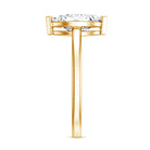 Rosec Jewels-Classic Marquise Cut Lab Grown Diamond 1 Carat Engagement Ring with IGI Certificate