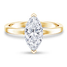 Rosec Jewels-IGI Certified 4 Carat Marquise Lab Grown Diamond Solitaire Engagement Ring