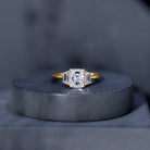 Rosec Jewels-2 Carat IGI Authenticated Lab Grown Diamond Three Stone Engagement Ring