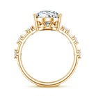 Rosec Jewels-IGI Certified 4 Carat Huge Lab Grown Diamond Pear Shaped Engagement Ring