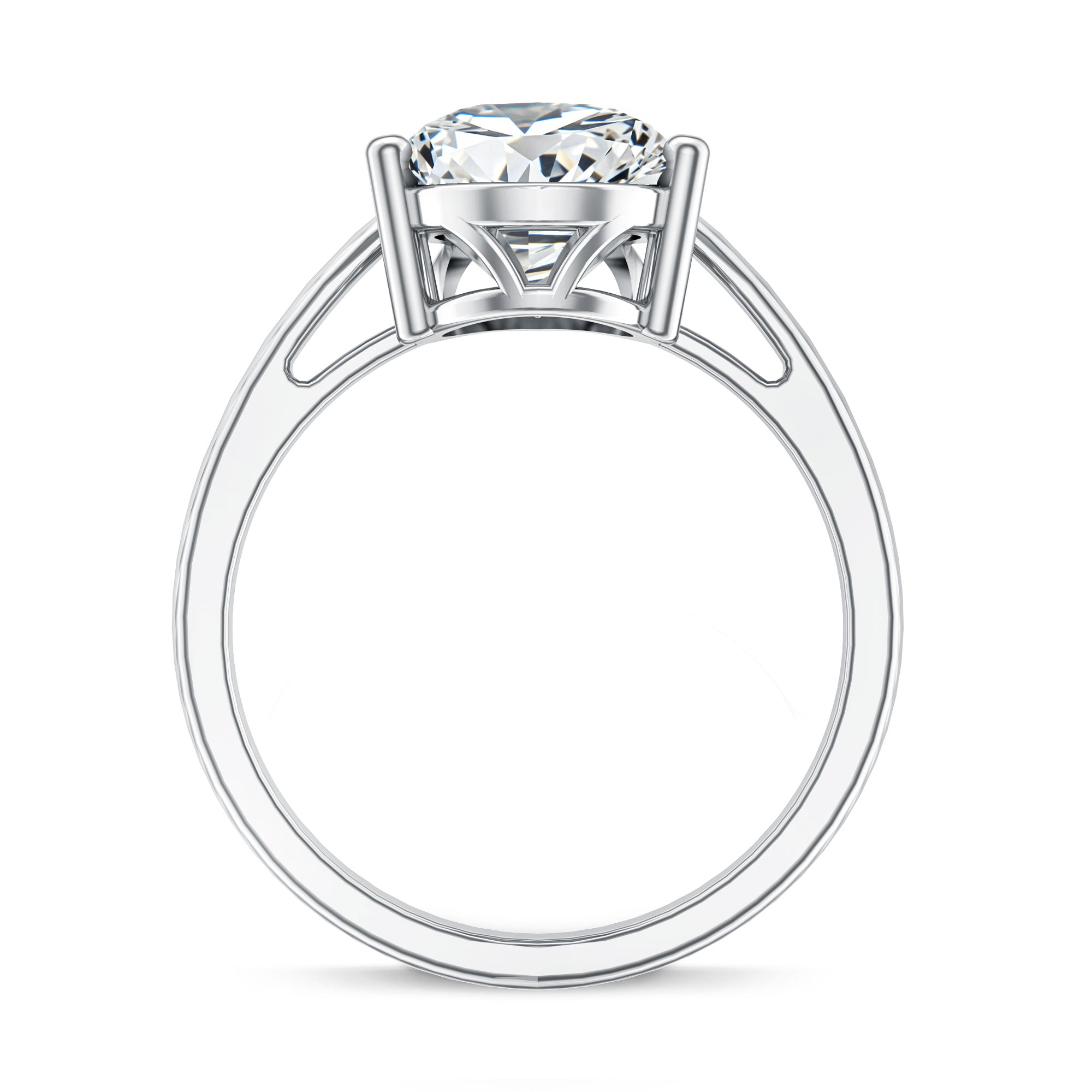 Rosec Jewels-4 Carat IGI Certified Lab Grown Diamond Pear Engagement Ring