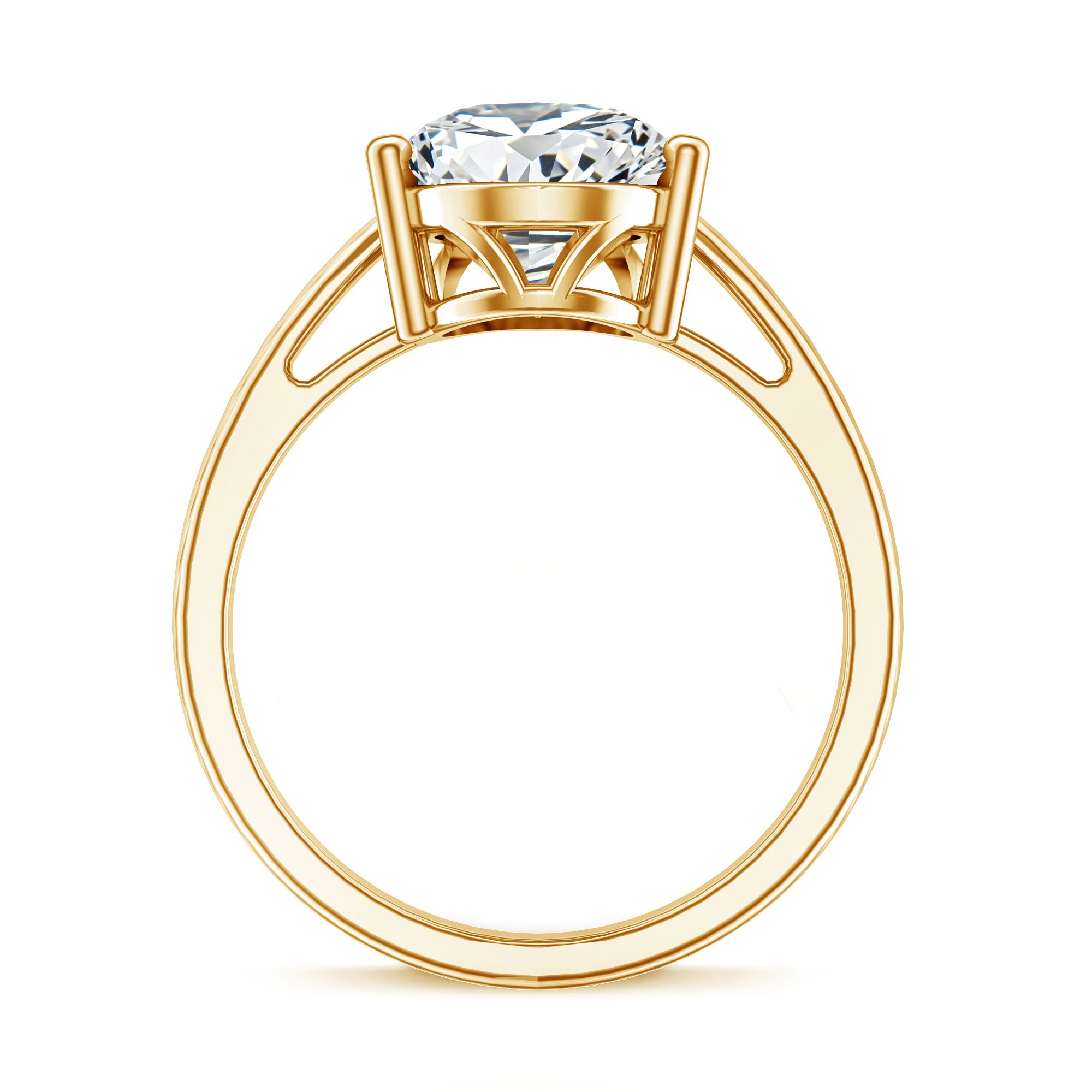 Rosec Jewels-4 Carat IGI Certified Lab Grown Diamond Pear Engagement Ring