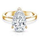 Rosec Jewels-4 Carat IGI Certified Lab Grown Diamond Pear Engagement Ring