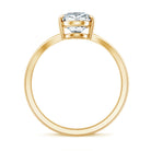 Rosec Jewels-IGI Certified 2 Carat Pear Shape Lab Grown Diamond Chevron Engagement Ring