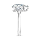 Rosec Jewels-Pear Shape 3 Carat Lab Grown Diamond Statement Ring for Women with IGI Certificate