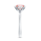 Rosec Jewels-Lab Grown 3 Carat Pink Diamond Solitaire Engagement Ring IGI Certified