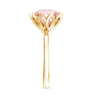 Rosec Jewels-IGI Certified 4 Carat Lab Grown Pink Diamond Ring For Engagement