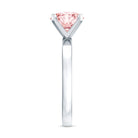 Rosec Jewels-Solitaire Round Lab Pink Diamond 2 Carat Engagement Ring IGI Certified