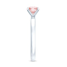 Rosec Jewels-Lab Grown 1 Carat Pink Diamond Solitaire Engagement Ring with IGI Certificate