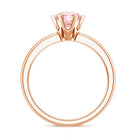 Rosec Jewels-Round Brilliant Cut Lab Grown Pink Diamond 1 Carat Solitaire Ring with IGI Certificate