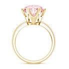 Rosec Jewels-Lab Grown 5 Carat Pink Diamond Solitaire Engagement Ring with IGI Certificate