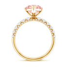 Rosec Jewels-2 Carat Heart Shape Lab Grown Pink Diamond Engagement Ring IGI Certified