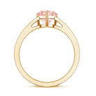 Rosec Jewels-IGI Certified Heart Shape Lab Grown Pink Diamond Engagement Ring 1 Carat