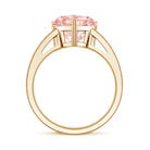 Rosec Jewels-Lab Grown 3 Carat Pink Diamond Heart Engagement Ring IGI Certified