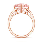 Rosec Jewels-IGI Certified 5 Carat Lab Grown Pink Diamond Heart Solitaire Engagement Ring