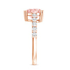 Rosec Jewels-IGI Certified Lab Grown Pink Diamond 2 Ct Heart Shape Engagement Ring