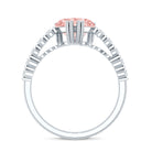 Rosec Jewels-IGI Certified Lab Grown Pink Diamond 2 Ct Heart Shape Engagement Ring