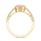 Rosec Jewels-IGI Certified Lab Grown Pink Diamond 2 Ct Heart Shape Engagement Ring