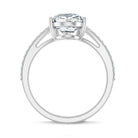Rosec Jewels-3 Carat IGI Certified Lab Grown Pear Diamond Engagement Ring with Split Shank