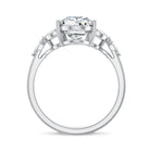 3 Carat Lab Grown Pear Shaped Diamond Engagement Ring with IGI Certificate Lab - ( E-VS1 ) - Rosec Jewels