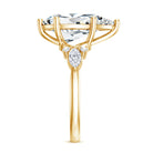 Rosec Jewels-IGI Certified 5 Carat Pear Cut Lab Grown Diamond Big Statement Ring