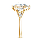 Rosec Jewels-Lab Grown 3 Carat Diamond Vintage Looking Engagement Ring with IGI Certificate