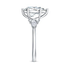 Rosec Jewels-2 Carat Pear Shape Lab Grown Diamond Designer Engagement Ring IGI Certified