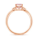 Rosec Jewels-Lab Grown 2 Carat Fancy Pink Diamond Solitaire Engagement Ring IGI Certified
