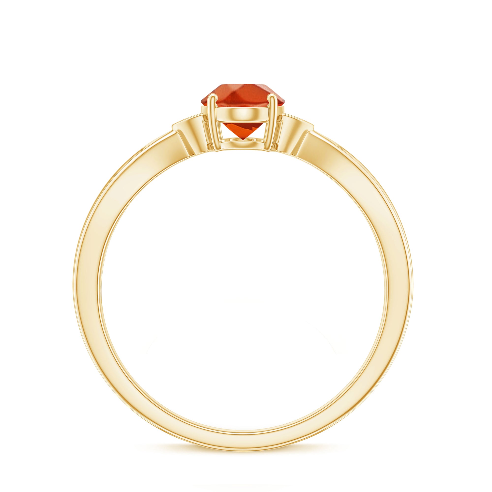 3/4 CT Oval Shape Fire Opal Engagement Ring with Diamond AAA - Rosec Jewels