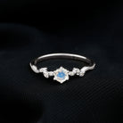 Rosec Jewels-Nature Inspired Moonstone Diamond Promise Ring for Women