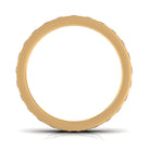 Round Cut Black Onyx Eternity Band in Channel Setting AAA - Rosec Jewels