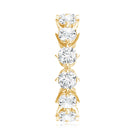 Designer Moissanite Anniversary Band Ring D-VS1 - Rosec Jewels