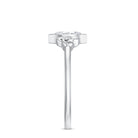 Natural Bezel Set Marquise Diamond Engagement Ring with Celtic Knot Natural - ( HI-SI ) - Rosec Jewels