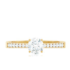 Rosec Jewels-Half Carat Moissanite Engagement Ring