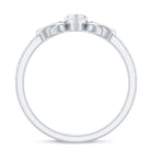 Rosec Jewels-Marquise Cut Moissanite Celtic Knot Engagement Ring