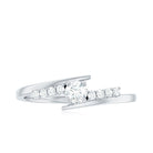 Rosec Jewels-Diamond Promise Ring with Bypass Shank