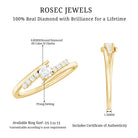 Rosec Jewels-Diamond Promise Ring with Bypass Shank