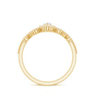 Rosec Jewels-Marquise Cut Moissanite Vintage Wedding Ring Set