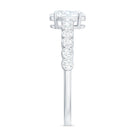 1.75 CT Prong Set Oval Cubic Zirconia Solitaire Engagement Ring AAAA - Rosec Jewels