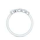 Nature Inspired Moissanite Anniversary Ring for Women D-VS1 - Rosec Jewels