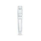 Moissanite Half Eternity Stackable Band Ring D-VS1 - Rosec Jewels