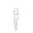 Bar Set Moissanite Baguette Wedding Band Ring D-VS1 - Rosec Jewels