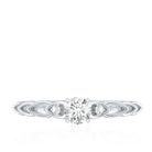 Rosec Jewels-Designer Moissanite Promise Ring for Her