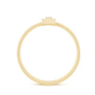 Rosec Jewels-Dainty Baguette Cut Moissanite Promise Ring with Halo