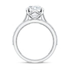 Rosec Jewels-IGI Documented 3 Carat Lab Grown Diamond Solitaire Bridal Ring Set
