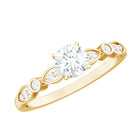 Rosec Jewels-Cubic Zirconia Promise Engagement Ring