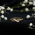 Certified Diamond Infinity Promise Ring For Her Natural - ( HI-SI ) - Rosec Jewels