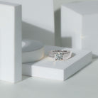 IGI Graded 2 Carat Lab Grown Diamond Engagement Ring for Men Lab - ( E-VS1 ) - Rosec Jewels