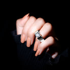 IGI Graded 2 Carat Lab Grown Diamond Engagement Ring for Men Lab - ( E-VS1 ) - Rosec Jewels
