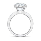 5 Carat IGI Certified Lab Grown Diamond Engagement Ring with Wedding Band Lab - ( E-VS1 ) - Rosec Jewels